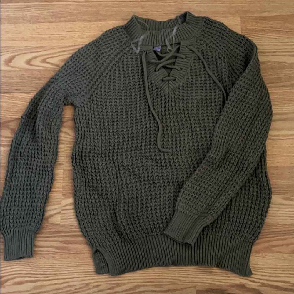 Soft sweater.